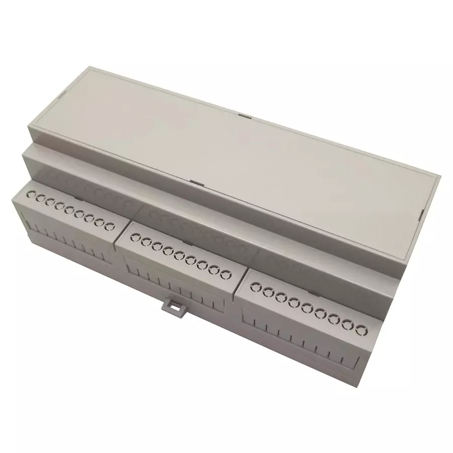 MULTICOMP PRO Plastic Enclosures DINRAIL/MODULE BOX, ABS/PC, GREY, MC001145