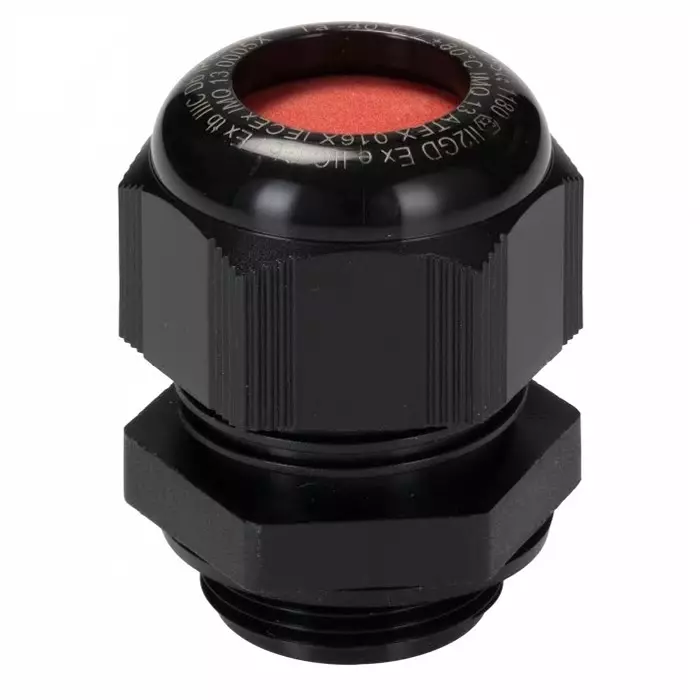 Kopex CGM Cable Gland Black Nylon M25 18 mm Max Cable Dia, 7TCA297180R0009EXCGM25S (Pack of 10)