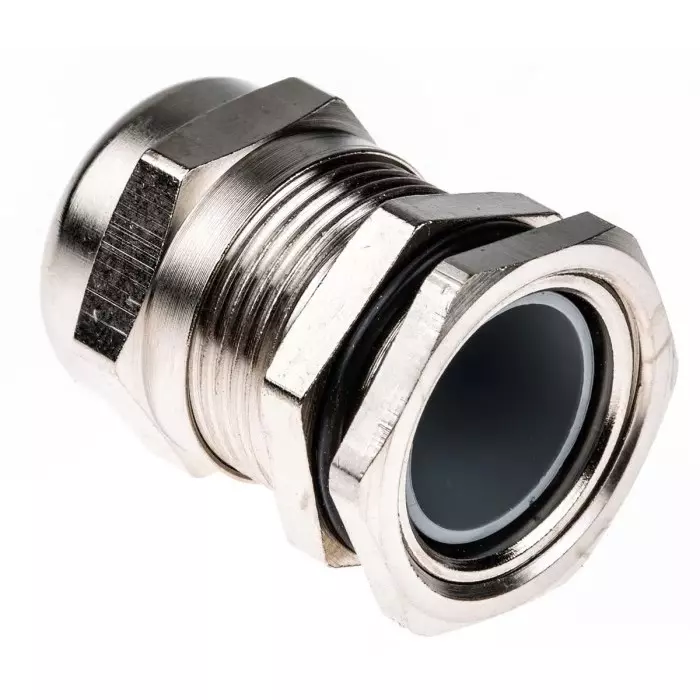 SIB SIB-TEC Cable Gland Metallic Nickel Plated Brass PG16 15 mm Max Cable Dia, C5016000R (Pack of 5)