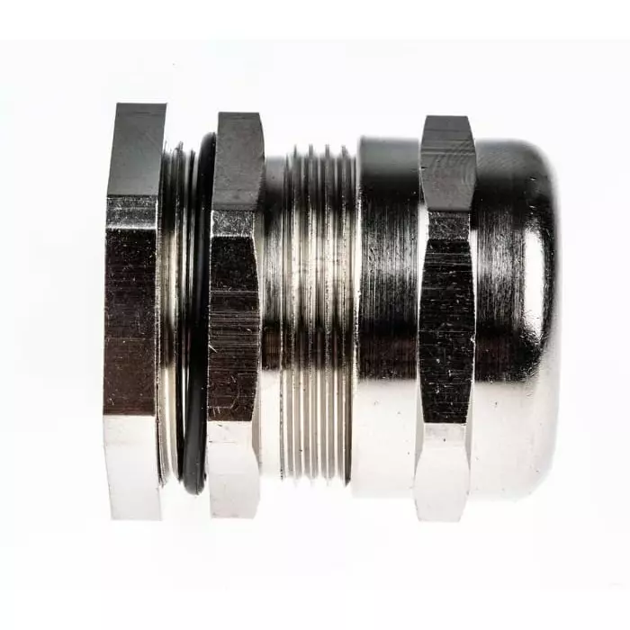 SIB SIB-TEC Cable Gland Metallic Nickel Plated Brass M32 21 mm Max Cable Dia, C5232000R (Pack of 3)