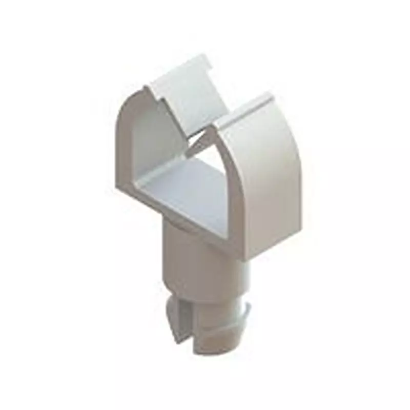 ESSENTRA COMPONENTS Cable Clamp, Nylon 6.6, Natural, 9.1 mm, MWSELF-1-7.7-01