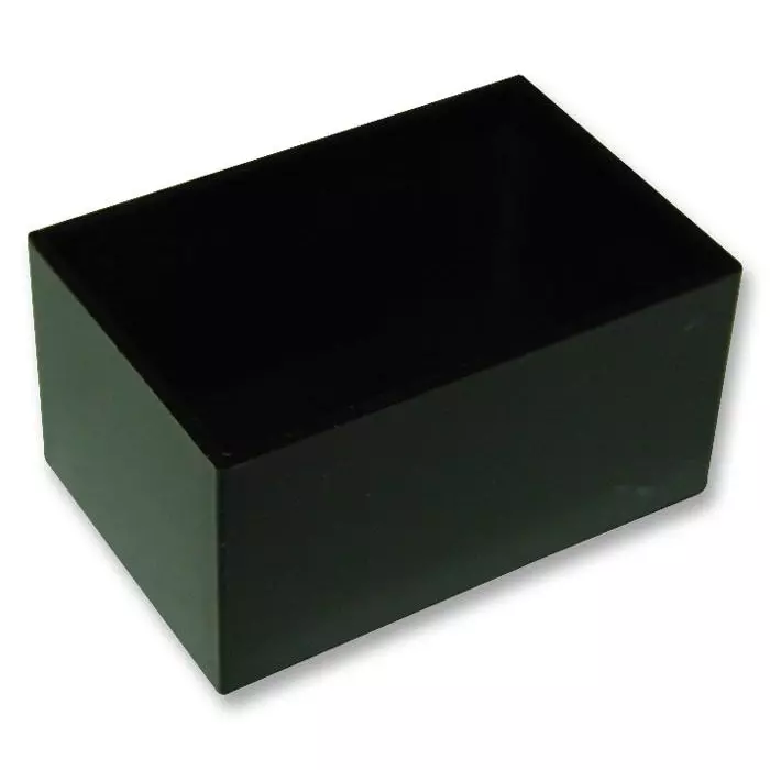 MULTICOMP PRO Plastic Enclosures BOX, POTTING, ABS, BLACK, PB1