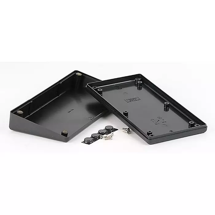 HAMMOND Plastic Enclosures BOX, ABS, CONSOLE, BLACK, 1599KTSBK