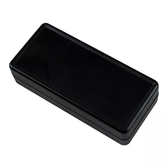 HAMMOND Plastic Enclosures ENCLOSURE, PCB BOX, ABS, BLACK, 1551CBK