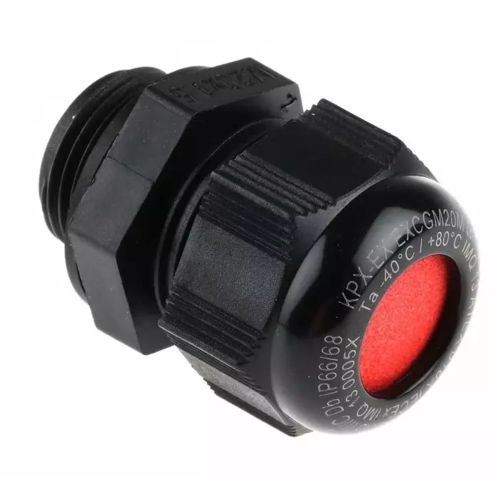 Kopex CGM Cable Gland Black Nylon M20 14 mm Max Cable Dia, 7TCA297180R0004EXCGM20M (Pack of 10)