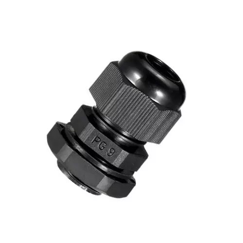 ENERTECH Metric Cable Gland 30-39 mm Clamping Range Black, M50