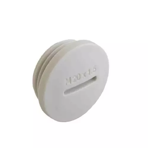 Hensel Synthetic Locking Plug M 63 x 1.5 Grey, 8855.63 (Pack of 10 Pcs)