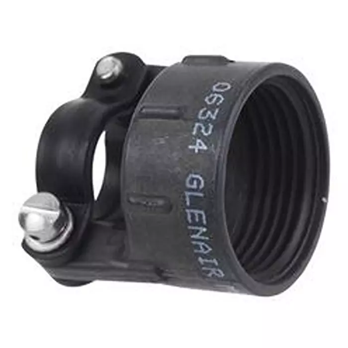 GLENAIR Cable Clamp, Size 10, Aluminium, MS27291-1