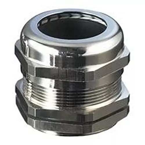 MULTICOMP PRO Cbl Gland, 1/4" Npt, 4-6.5 mm, Brass/Nckl, MP015336