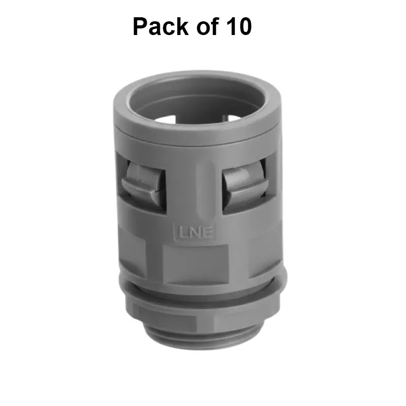 octatech-electricals-m63-flex-conduit-gland-polyamide-66-body-63-mm-thread-diameter-and-21-mm-thread-length-grey-otcg-m63-pack-of-10