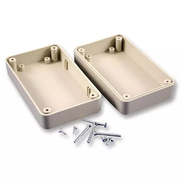 MULTICOMP PRO Plastic Enclosures BOX, ABS, GREY, 104X65X40MM, MCRL6015