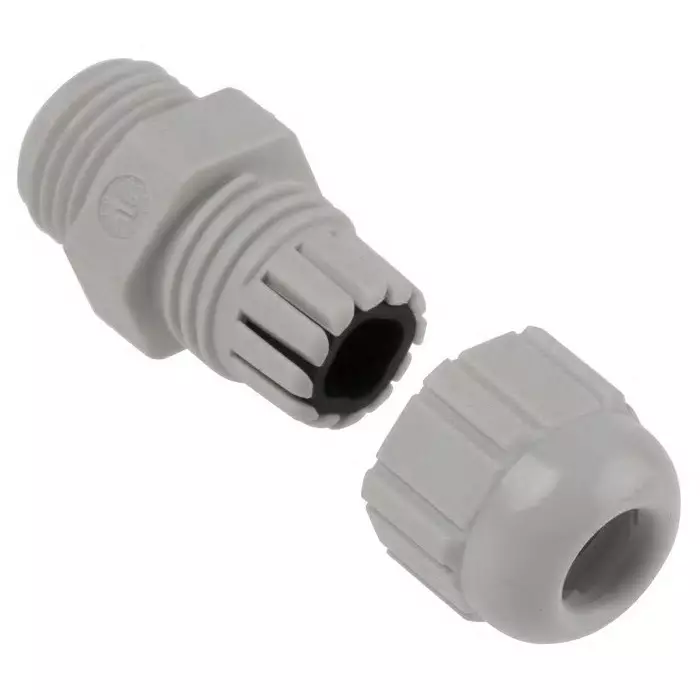 Lapp Skintop Cable Gland Grey Polyamide PG7 6.5 mm Max Cable Dia, 53018000 (Pack of 5)