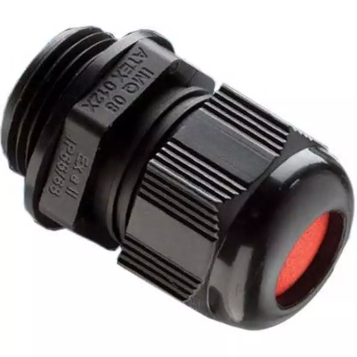 Kopex CGM Cable Gland Black Nylon M40 28 mm Max Cable Dia, 7TCA297180R0014EXCGM40S (Pack of 5)