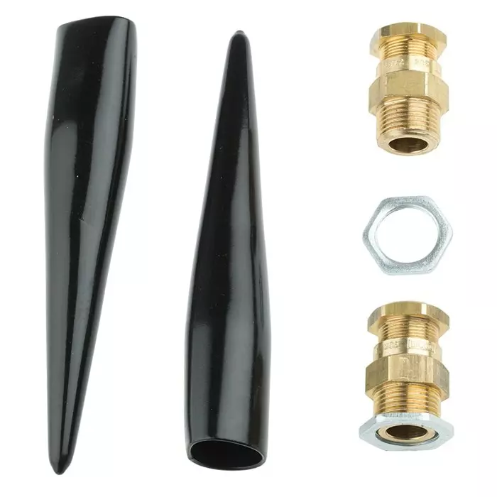 Prysmian KM409 Cable Gland Kit Brass M20 11.5 mm Max Cable Dia, KM409-52