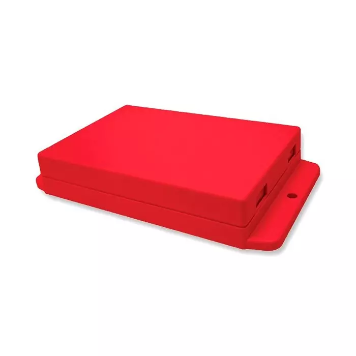 MULTICOMP PRO Plastic Enclosures UTILITY BOX ENCLOSURE, ABS, RED, MC000938