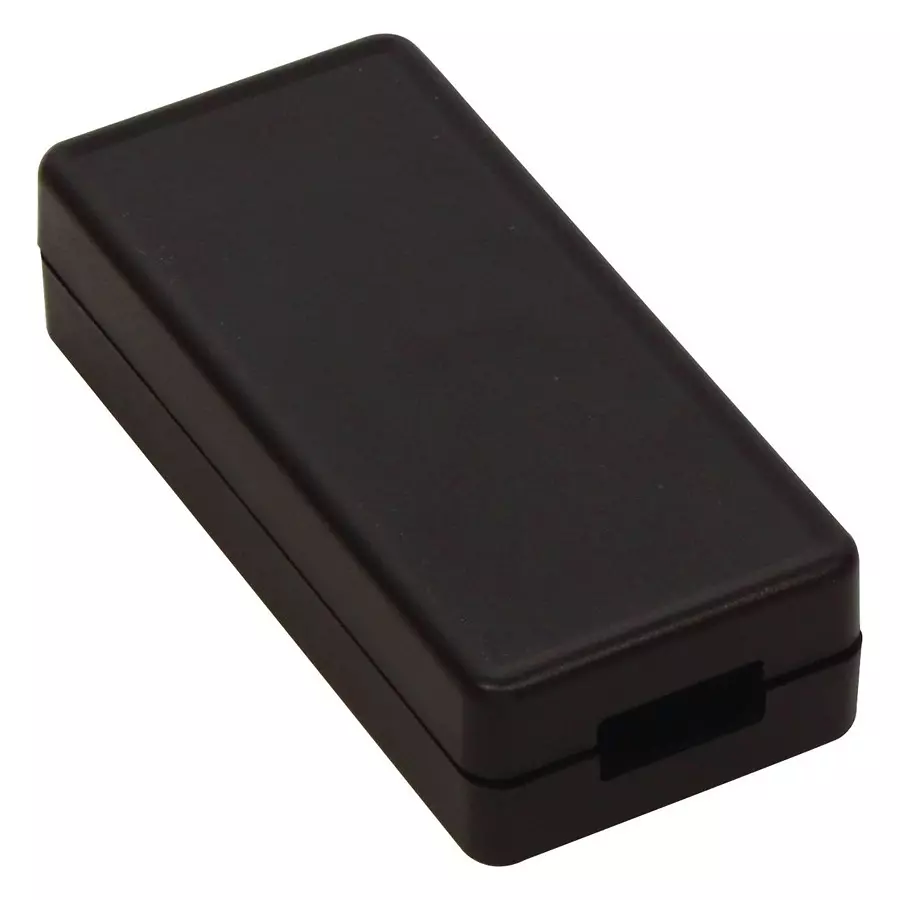 HAMMOND Plastic Enclosures ENCLOSURE, USB, ABS, IP54, BLACK, 1551USB3BK