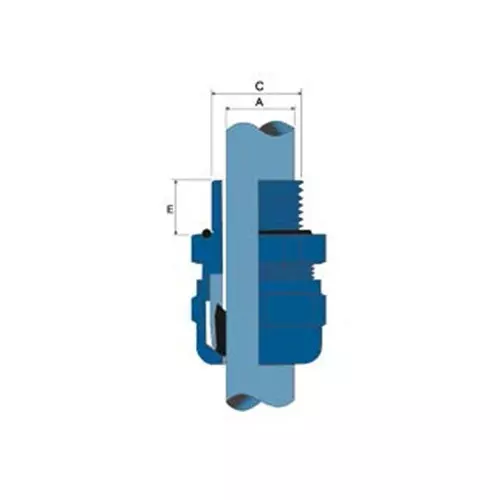 Braco Cable Gland PG Thread 37-44 mm Brass, BPG-48