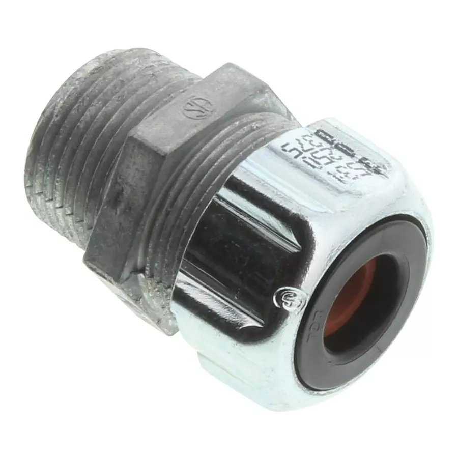ABB - THOMAS & BETTS Cord Conn, Strain Relief, Steel, 3/4In,, 2531