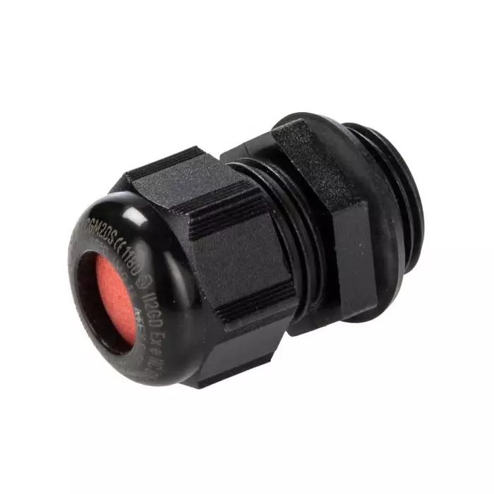 Kopex CGM Cable Gland Black Nylon M20 12 mm Max Cable Dia, 7TCA297180R0006EXCGM20S (Pack of 10)