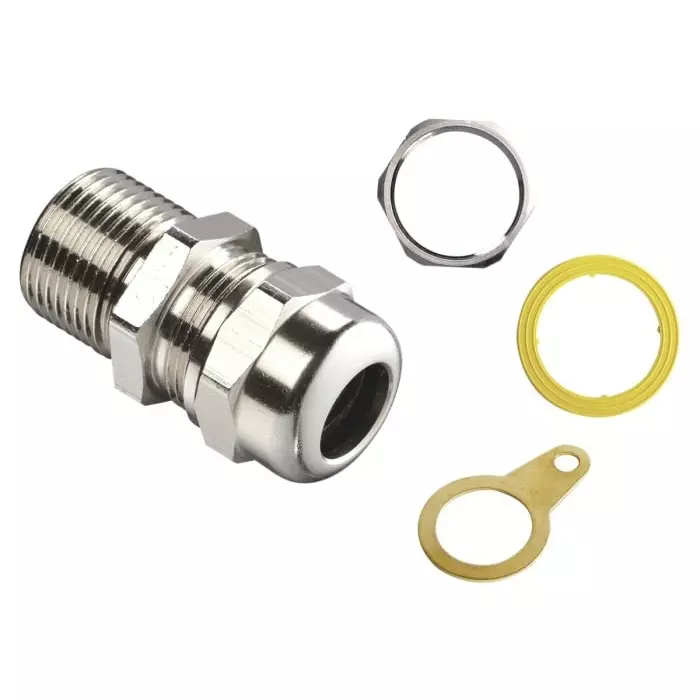 Kopex Cable Gland Kit Metallic Brass M20 16 mm Max Cable Dia, 7TCA297180R0407EXN04MLC2K
