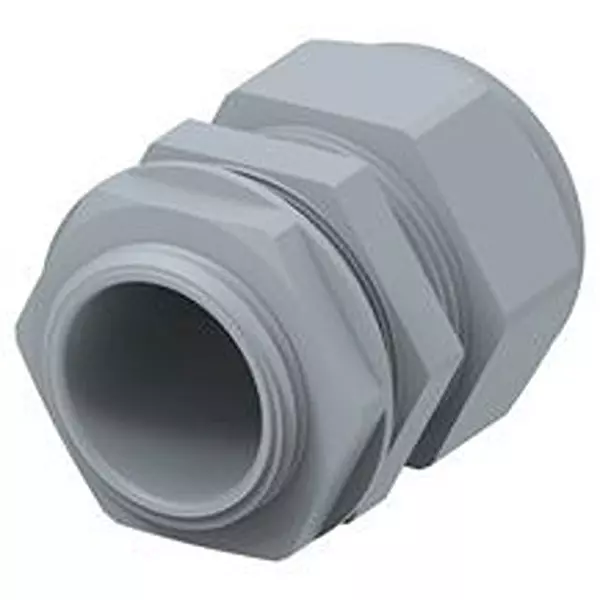 ENTRELEC - TE CONNECTIVITY Cable Gland, Nylon 6, 12-20 mm/Light Gray, 1SNG626137R0000