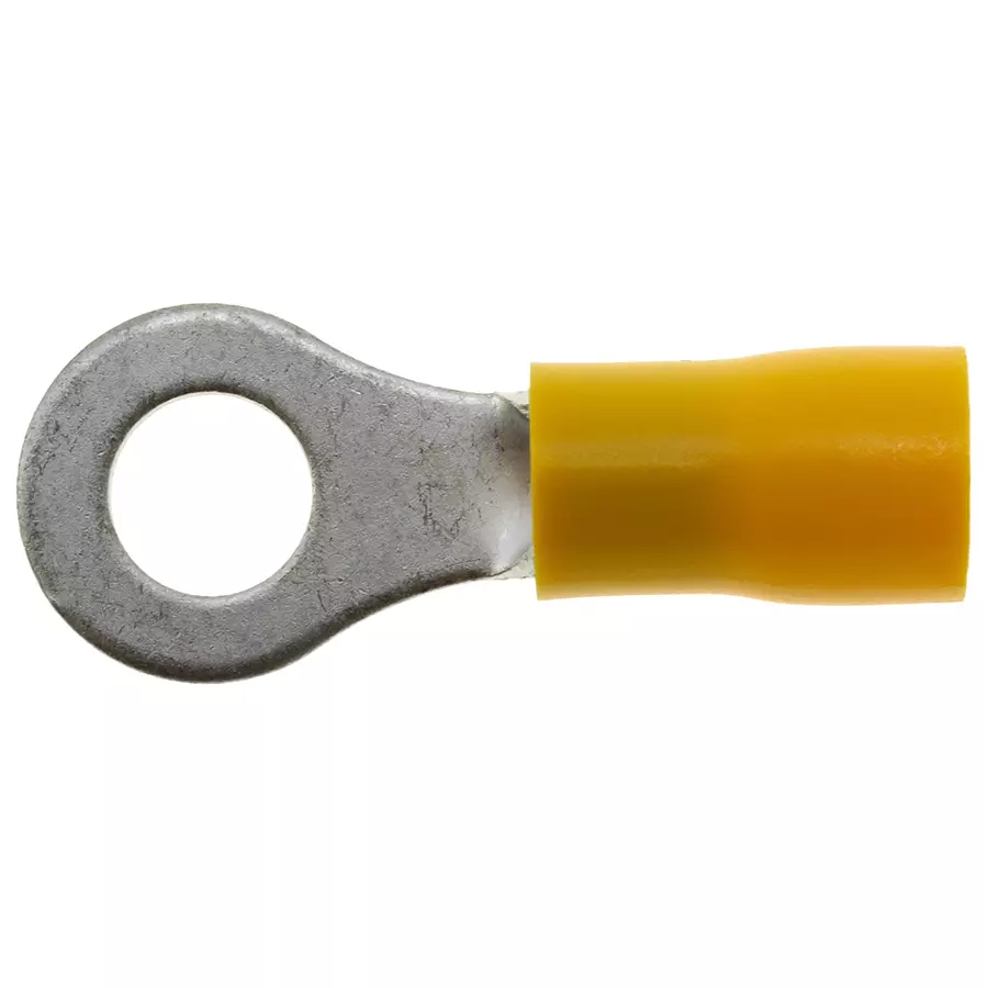 Jainson Insulated Copper Ring Tongue Terminal End M.R. 1 mm² Area, JSR-14 (R) - Pack of 1000