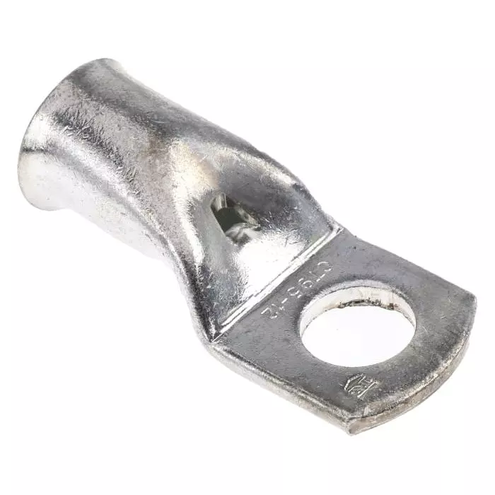 RS PRO Uninsulated Ring Terminal M12 Stud Size to 95 mm² Wire Size, 2414669