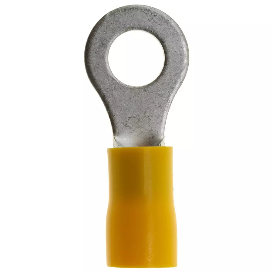 Jainson Insulated Copper Ring Tongue Terminal End 1 mm² Area, JSR-14 (I) - Pack of 1000