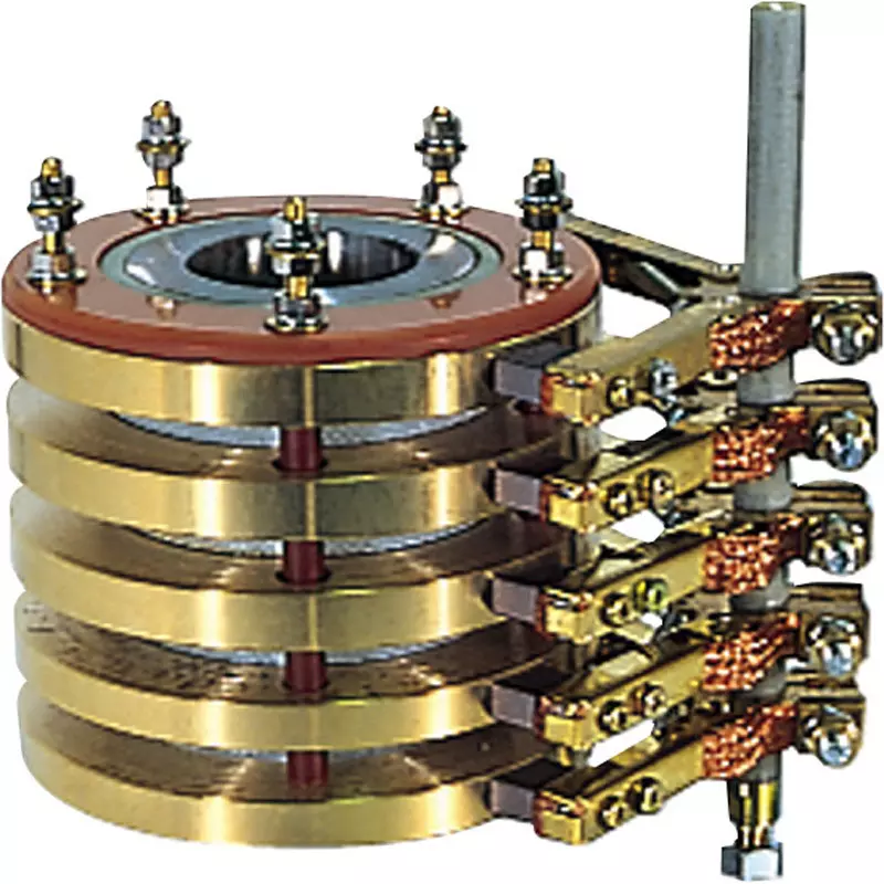 Kyoei Denki Slip Ring System 8 Pole 200 V AC 100 V DC, SRY36A-80-8P
