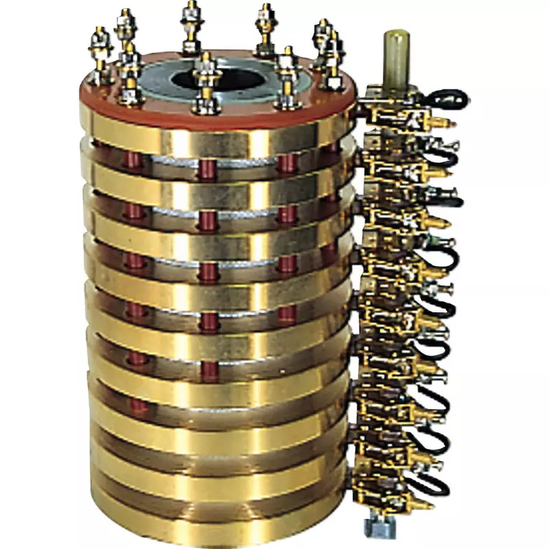 Kyoei Denki Slip Ring System 18 Pole 200 V AC 100 V DC, SRY12A-100-18P