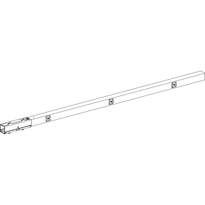 Schneider Electric KBA 3 m 25 A Straight Busbar Trunking, KBB25ED2303W