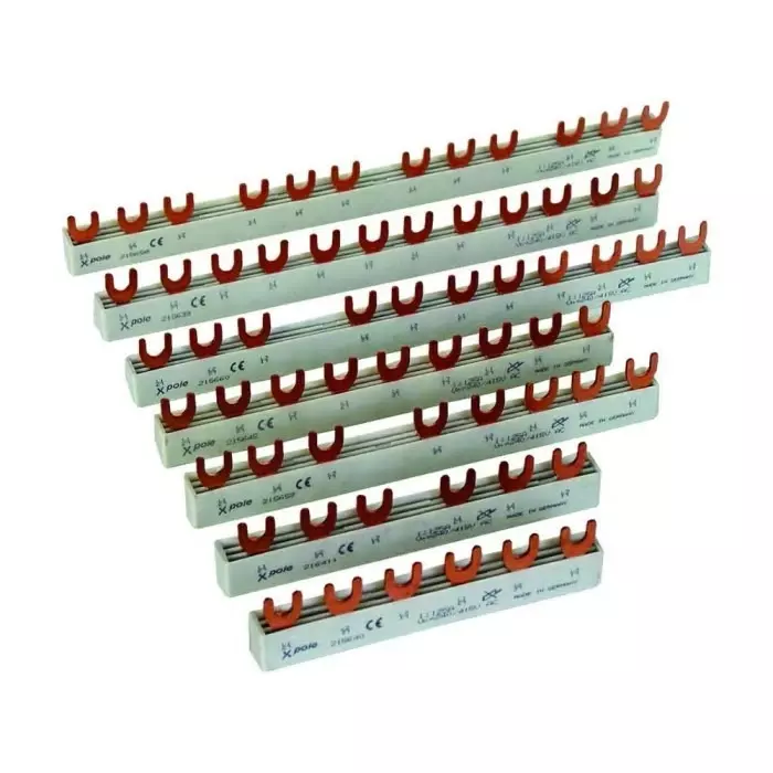 EATON Moeller xPole 3 Phase Busbar, 415V, 121093 EVG-25/3PHAS/N/10MODUL/LS (Pack of 10)