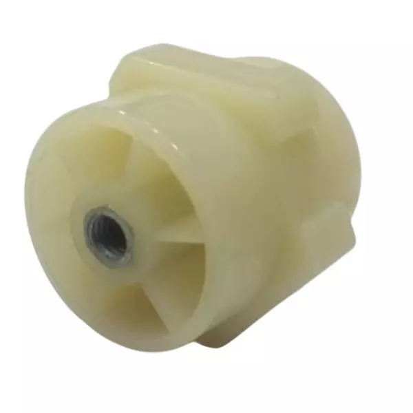 pecox-hexagonal-bus-bar-support-30-mm-height-m8-thread-engineering-grade-filled-thermoplastic-white-pbi830h-pack-of-50