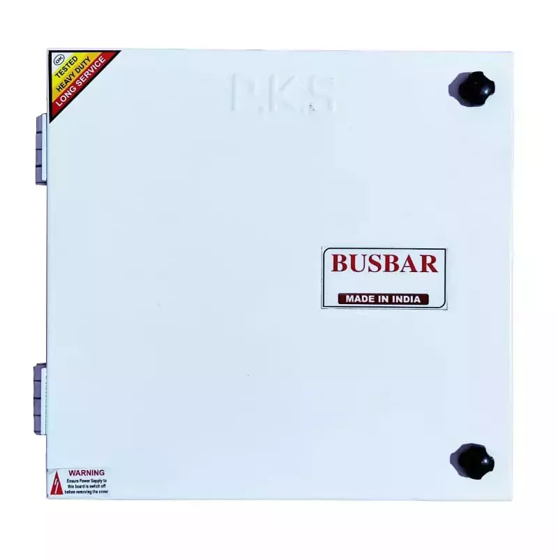 P.K.S Bus Bar Chamber with Brass Strips 63 Amp 415 V, BB63P4