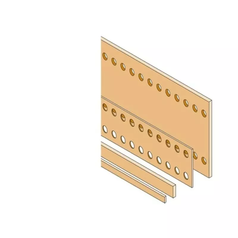 ABB PBFC 3, 3+N Phase Busbar, 1STQ007406A0000