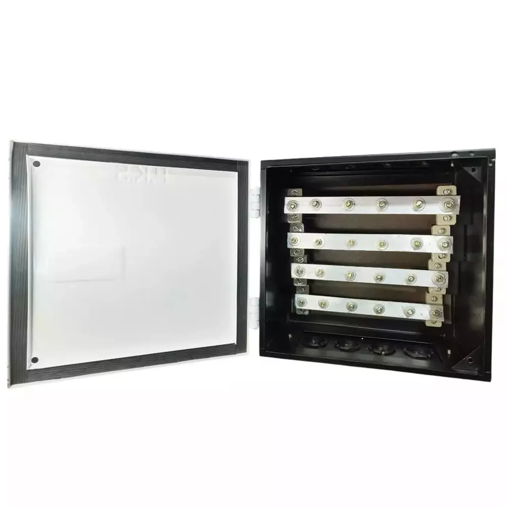 pks-bus-bar-chamber-with-aluminium-strips-32-amp-415-v-ba32p4