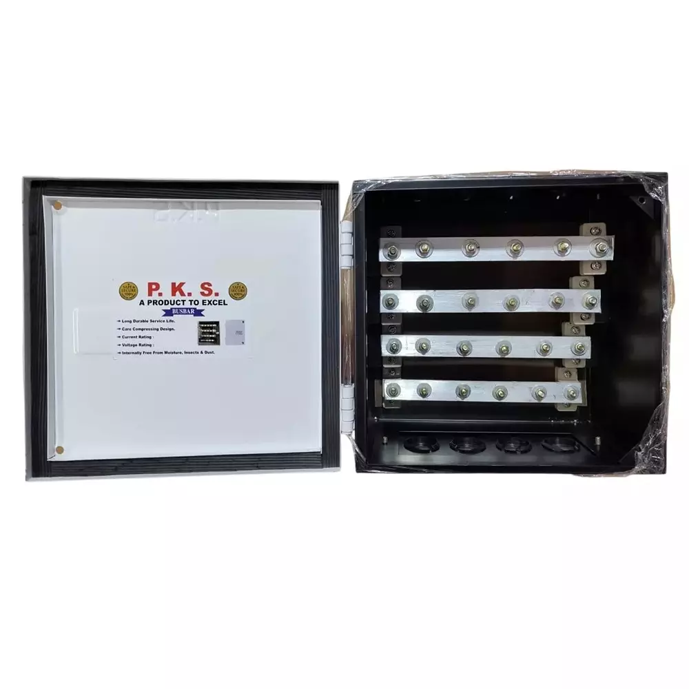 pks-bus-bar-chamber-with-aluminium-strips-63-amp-415-v-ba63p4