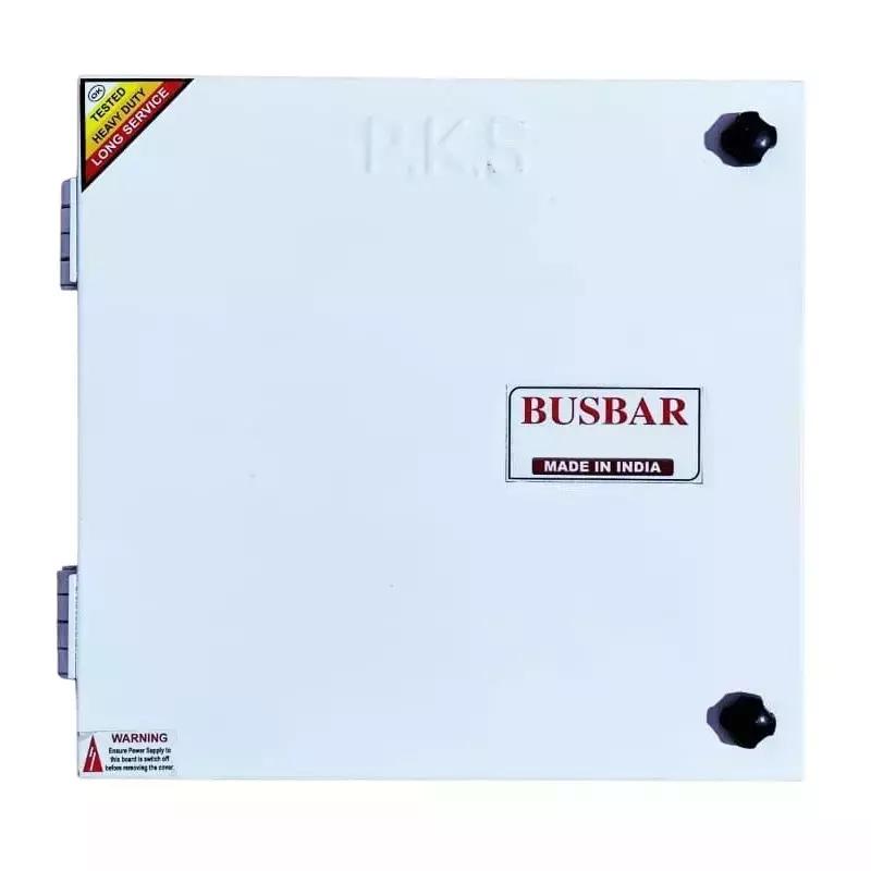 P.K.S Bus Bar Chamber with Aluminium Strips 100 Amp 415 V, BA100P4
