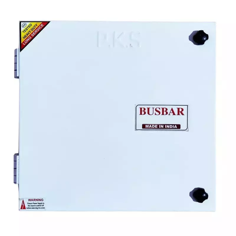 P.K.S Bus Bar Chamber with Copper Strips 63 Amp 415 V, BC63P4