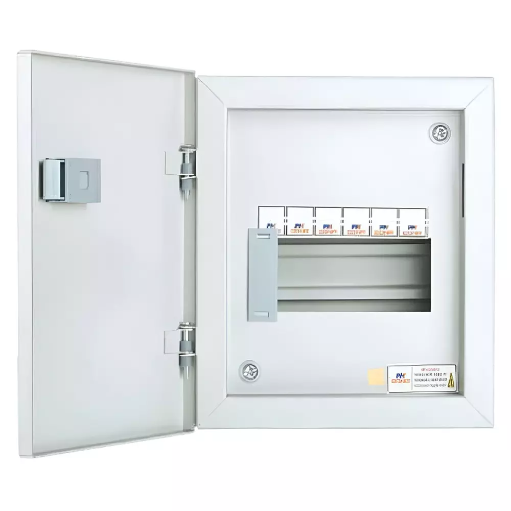Cona Nssure 4 Way Distribution Boards With Busbar, Neutral Link And Channel Without MCB, 24104