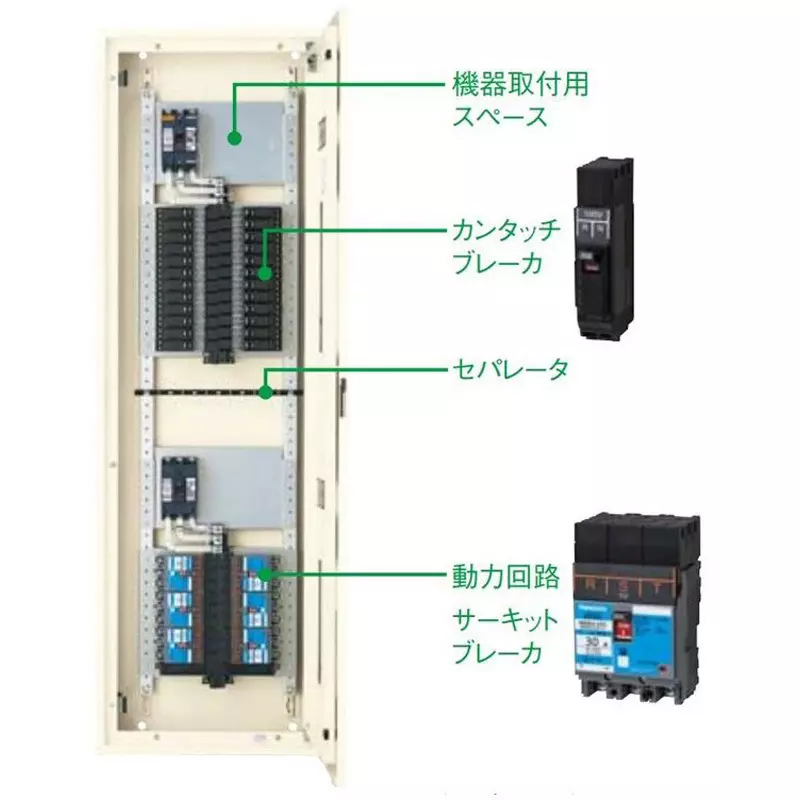 Panasonic Exposure Type Cantatch Arrow Panel 12 Circuit, BN612KTBRH