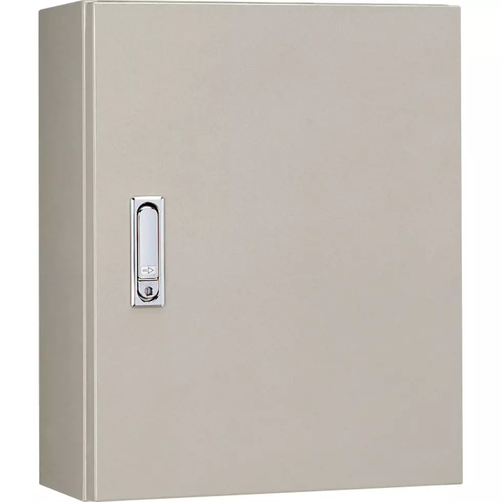 NITTO KOGYO Control Panel Cabinet Steel 102 mm Effective Depth, RA12-43