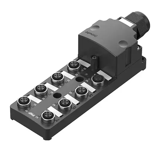 Autonics Sensor Distribution Box 8PORT 1SIGNAL PNP(BLACK), PT8-P3DP5K