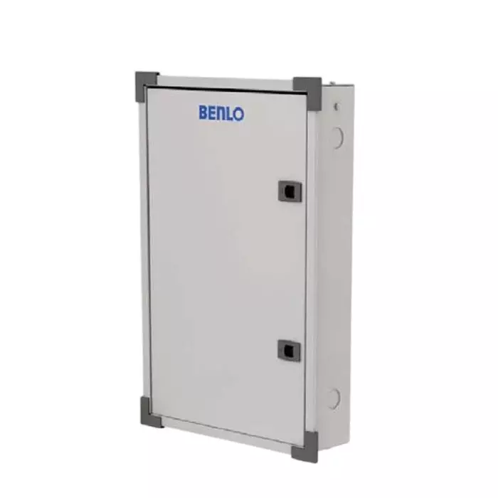 Benlo MCB Distribution Board Vertical DB Double Door 8 Way, 70051 (Without MCB)