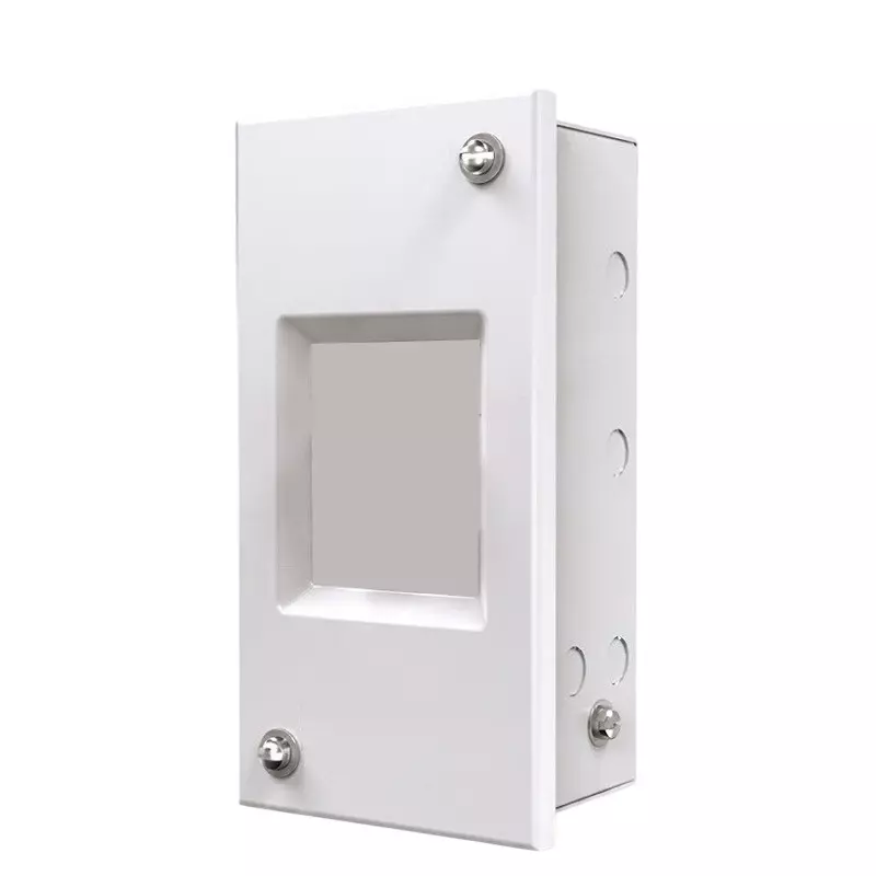 Goldmedal Air Distribution Board with Enclosure 4 Way White 4 Module (Sub Incomer) Metal, 07052