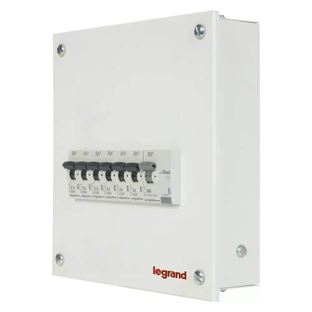 Legrand SPN Distribution Board Dizly 6 Way IP42, 402365