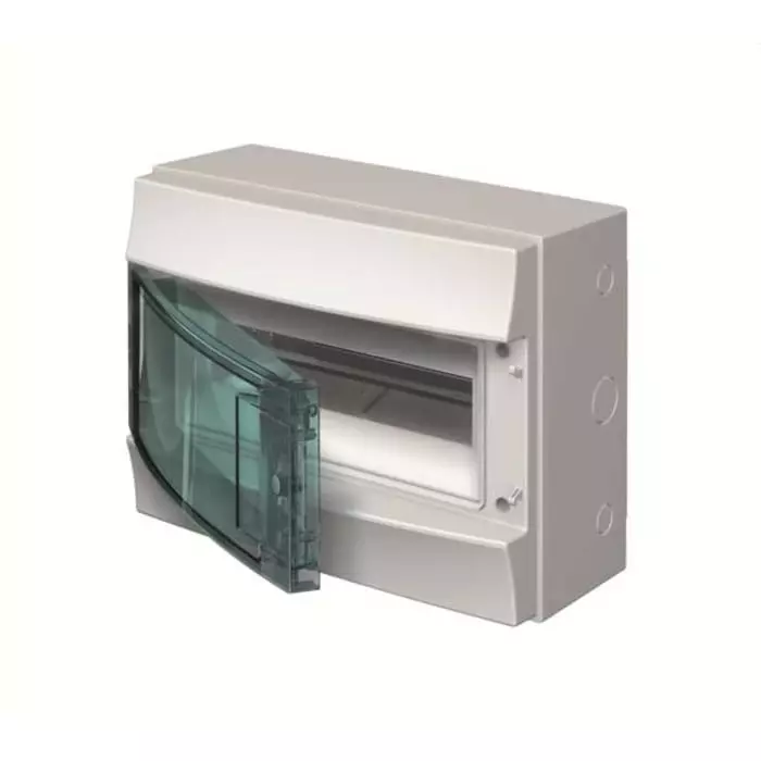 ABB 12 Way Plastic Consumer Unit, 63A, IP65 Mistral65, 1SL1202A0065P12X12