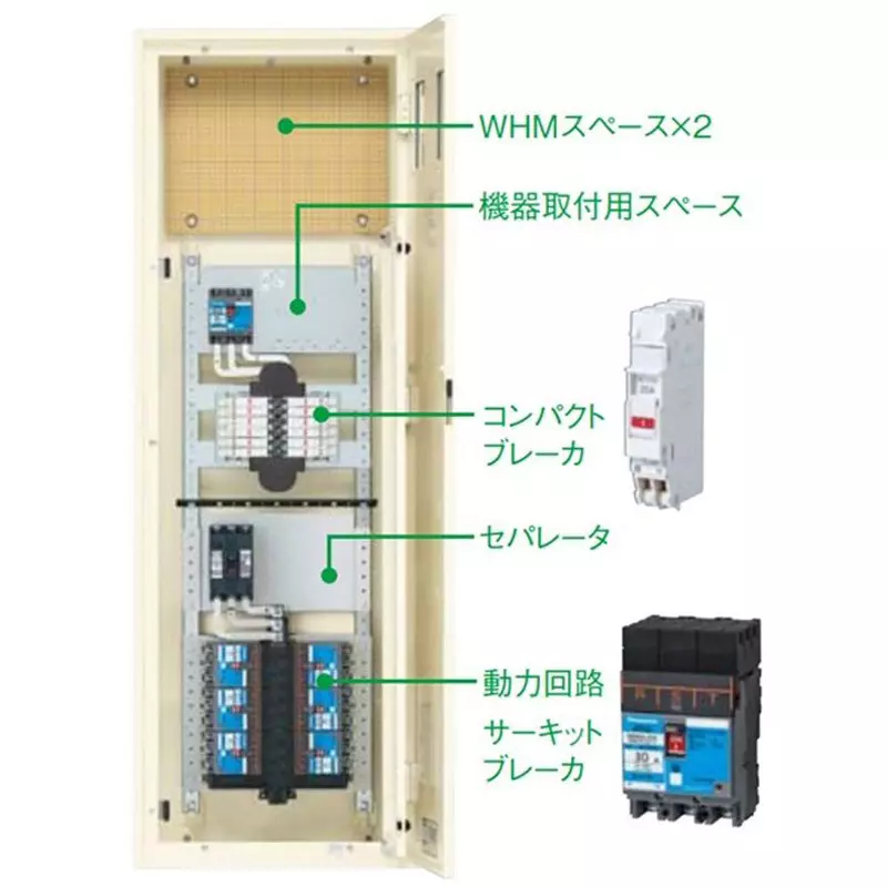 Panasonic Compact Arrow Panel 12 Circuits 50/50 Amp, BNC512WKTBH
