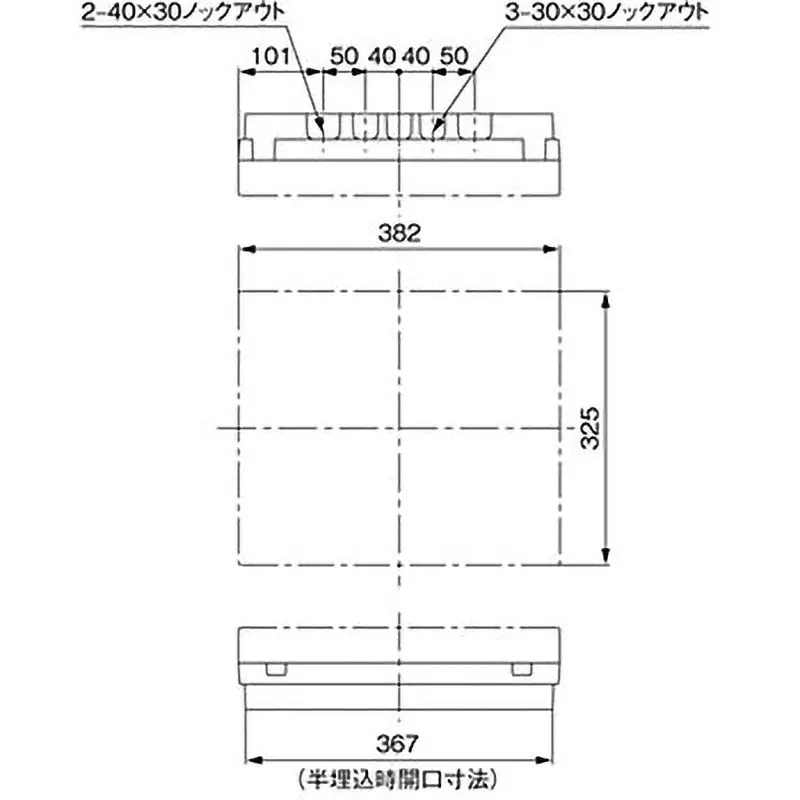 Panasonic Residential Distribution Board 50 Amp Capacity, BQW851421