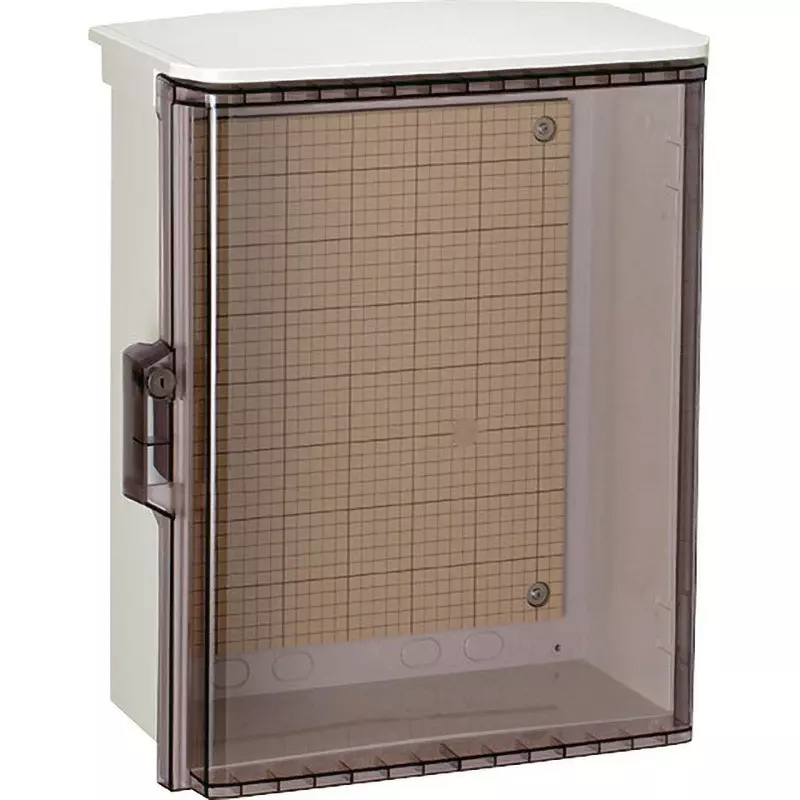 NITTO KOGYO Plastic Box AAS Resin & Acrylic Resin 130 mm Effective Depth, OPK16-254CA